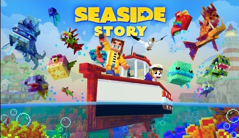マイクラ Seaside Story シーサイドストーリーで釣りバカ生活 みさご学園